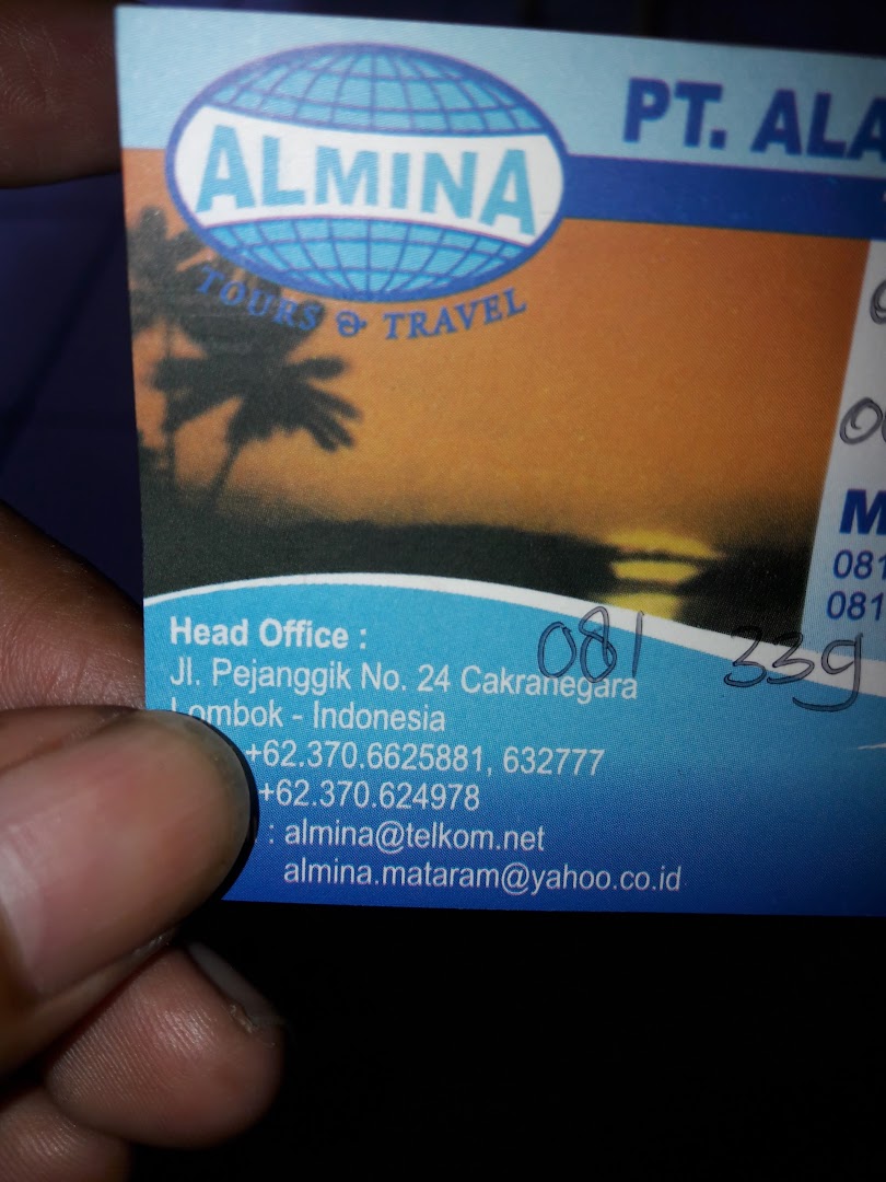 Almina Ticket Photo