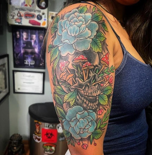 Explore irish sleeve tattoo ideas, creative tattoo ideas in Lake Villa, available at Eternal Tiger Tattoo