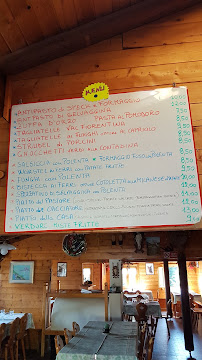 Menu du Ristoro Fertazza à Selva di Cadore