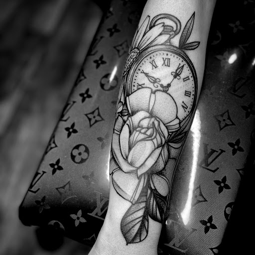 Explore ambitious tattoo ideas, creative tattoo ideas in Elkview, available at Andy Electric Tattoos