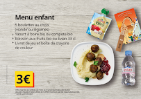 Menu / carte de Restaurant Suédois IKEA à Lille