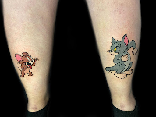 Explore foot ankle tattoo ideas, creative tattoo ideas in Corona, available at Crop Circles Tattoo Studio