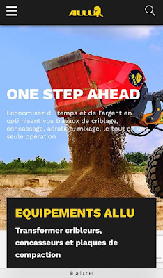 godet cribleur - Allu France à Belberaud