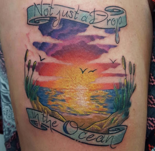 Explore ghost of tsushima tattoo ideas, creative tattoo ideas in Virginia Beach, available at Studio Evolve