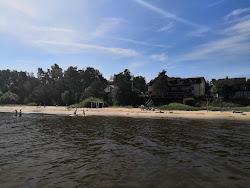 Photo de Apsuciems beach - endroit populaire parmi les connaisseurs de la détente