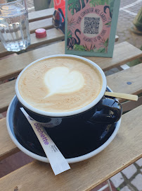 Cappuccino du Black Flamingos Cafe à Saint-Étienne - n°2