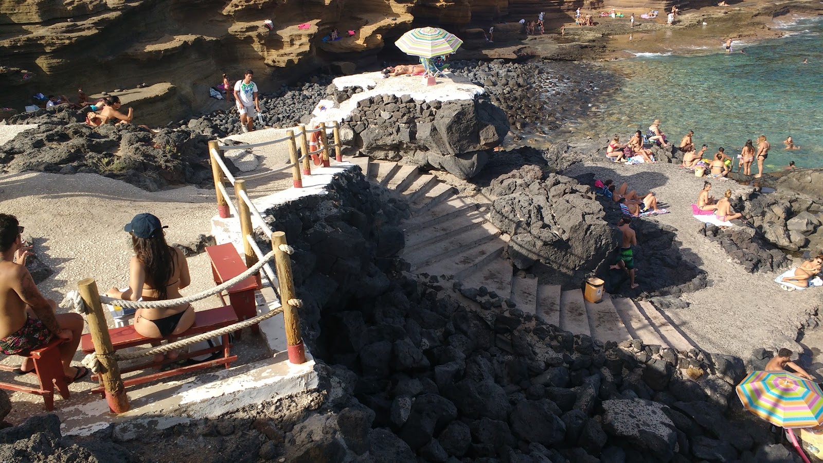 Photo de Playa Amarilla et ses beaux paysages