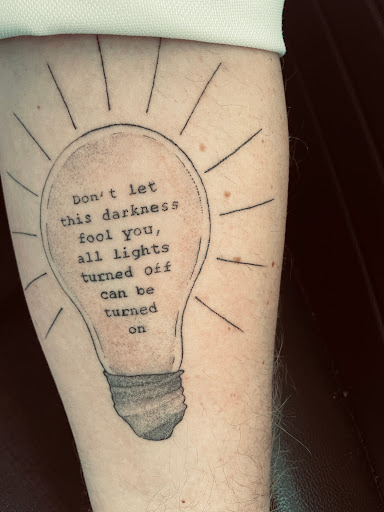 Explore praying mantis tattoo ideas, creative tattoo ideas in Kansas City, available at SideQuest Collective Tattoo & Piercing