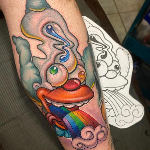 Explore wizard of oz tattoo ideas, creative tattoo ideas in Tacoma, available at Ghostline Tattoo