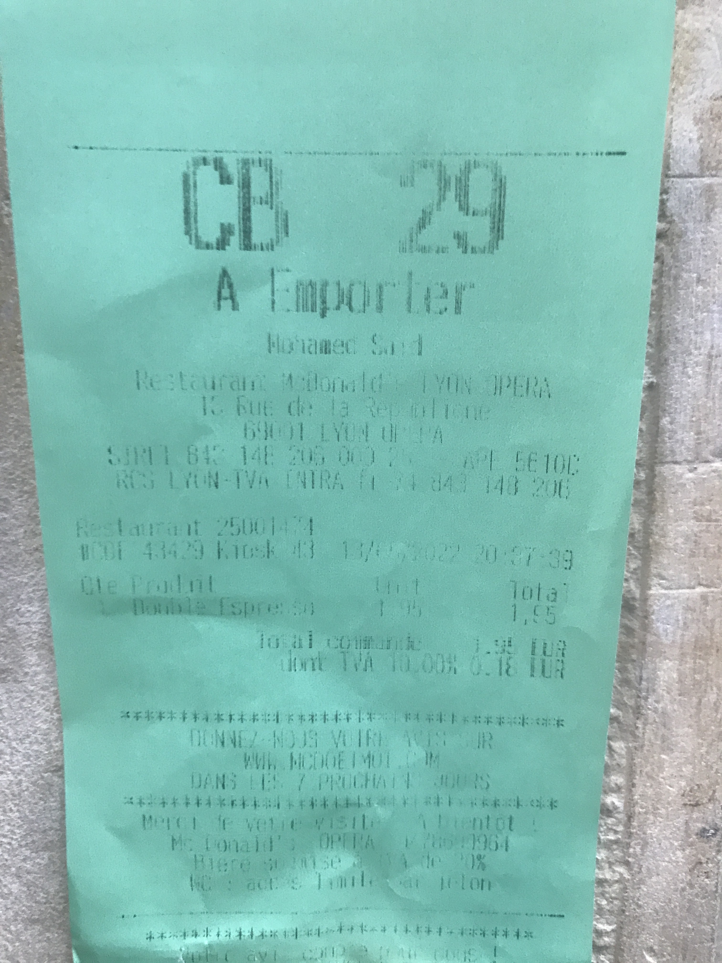 Photo n° 1 de l'avis de Mohamed.a fait le 13/05/2022 à 18:50