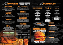 Menu / carte de Authentique Burger - Paris 17 à Paris