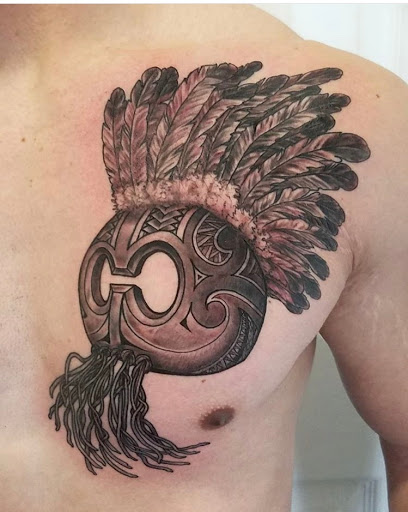 Explore ironman triathlon tattoo ideas, creative tattoo ideas in San Diego, available at Funhouse Tattoo