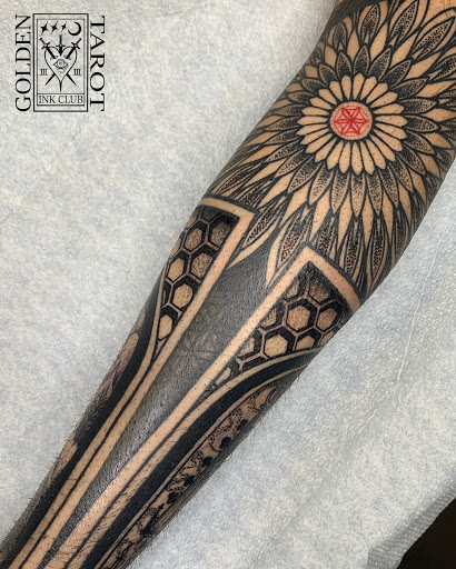 Explore tattoo ideas for guys with daughters, creative tattoo ideas in Winter Park, available at Golden Tarot Ink Club