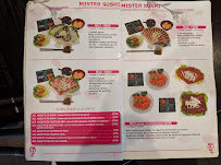 Restaurant japonais régional Mister Sushi à Antony - menu / carte