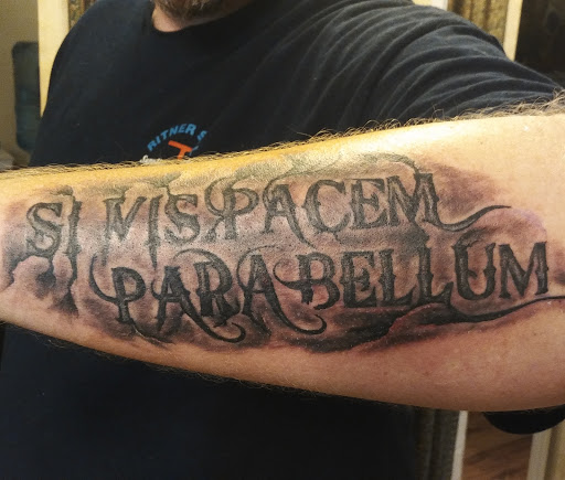 Explore tattoo ideas men arm, creative tattoo ideas in Harrisburg, available at Rayzor Tattoos