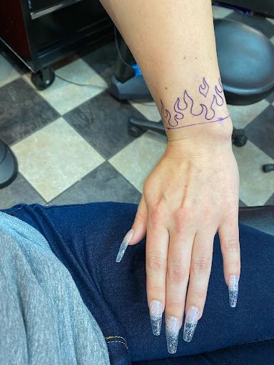 Explore tattoo on bicep ideas, creative tattoo ideas in Sacramento, available at Poke A Dotz Tattoos and Piercings