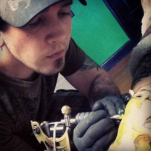 Explore cool face tattoos ideas, creative tattoo ideas in Powell, available at Against All Odds Tattoos and Piercings