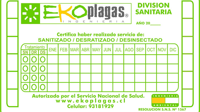 Control de Plagas - EkoPlagas - Empresa de fumigación y control de plagas