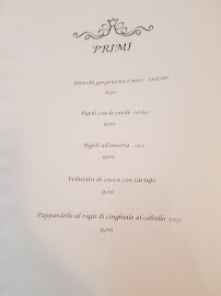 Menu du Trattoria Dalla Malgari à Bassano del Grappa