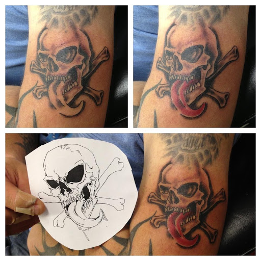 Explore script tattoo ideas for guys, creative tattoo ideas in Tucson, available at Sacred Art Tattoo Studio