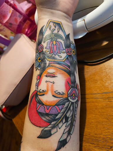 Explore knife tattoo ideas, creative tattoo ideas in Buford, available at Norsk Studios Tattoos & Piercings