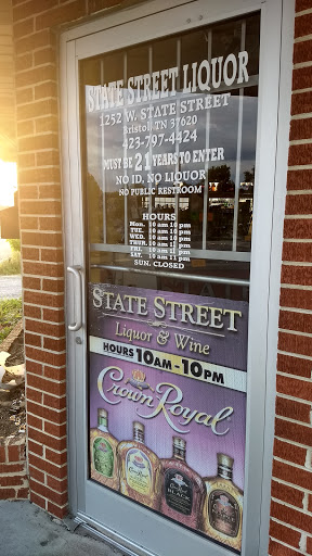 Liquor Store «State stree liquor & wine», reviews and photos, 1252 W State St, Bristol, TN 37620, USA