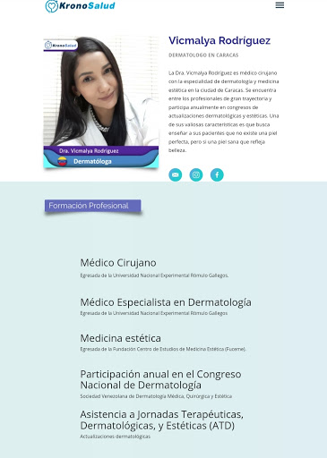 Doctora Vicmalya Rodríguez