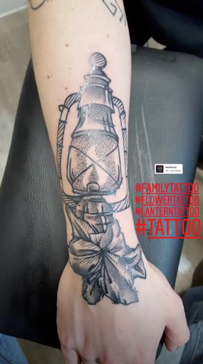 Find cloud tattoo ideas for your next unique tattoo in Grand Forks at Blaq Taffy Tattoo