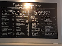 Eggs&Co. à Paris menu