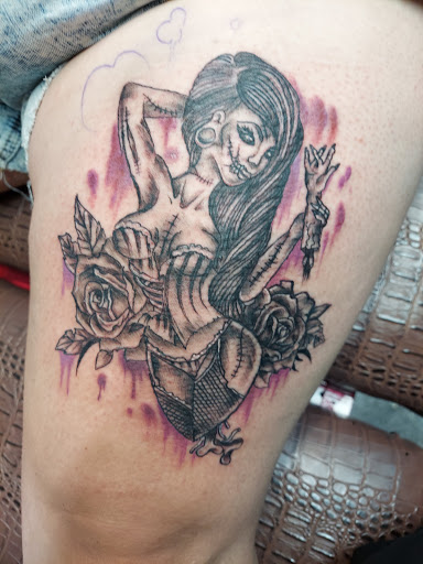 Explore let them tattoo placement ideas, creative tattoo ideas in Muncie, available at Obscura Tattoo shop and Oddity Collective