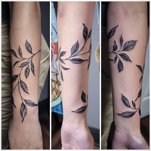 Explore tattoo ideas for forearm, creative tattoo ideas in Asheboro, available at Wonderland Tattoo