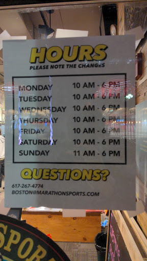 Sporting Goods Store «Marathon Sports», reviews and photos, 671 Boylston St, Boston, MA 02116, USA