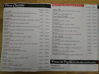 Pizzeria Capricciò à Povoletto (la carte)
