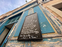 Restaurant de fruits de mer Entre Terre & Mer à Marseille (la carte)