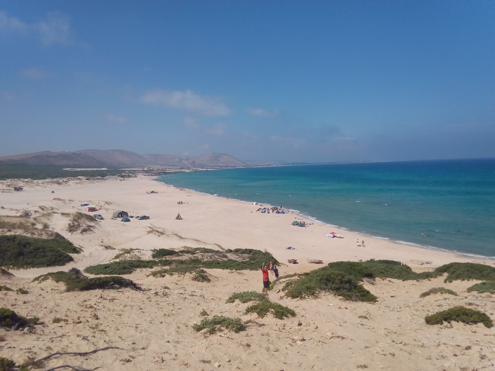Foto von Plage Ain Damous mit langer gerader strand