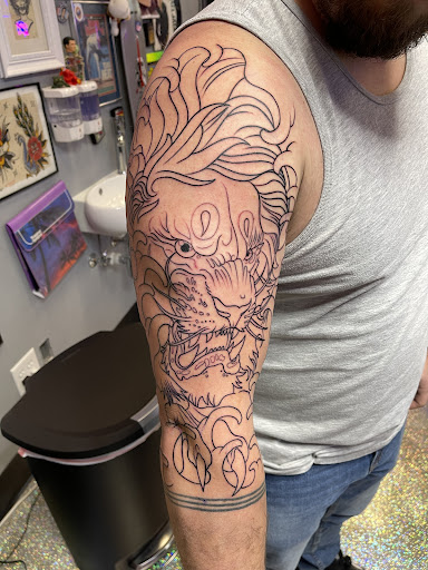 Explore redskins tattoo ideas, creative tattoo ideas in Meridian, available at Burn The Boats Tattoo
