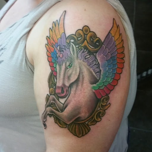 Tattoo Shop «Red Dirt Tattoo Company», reviews and photos, 8373 Culebra Rd #107, San Antonio, TX 78251, USA