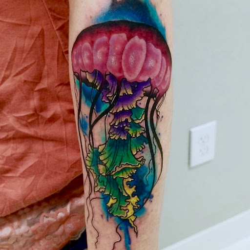 Explore tattoo ideas for teachers, creative tattoo ideas in Galveston, available at Von Striga Art Parlor