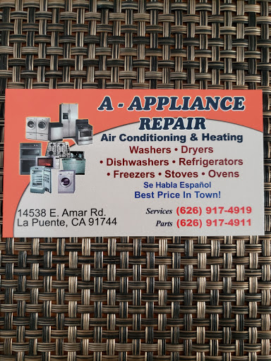 A-Appliance Repair in La Puente, California