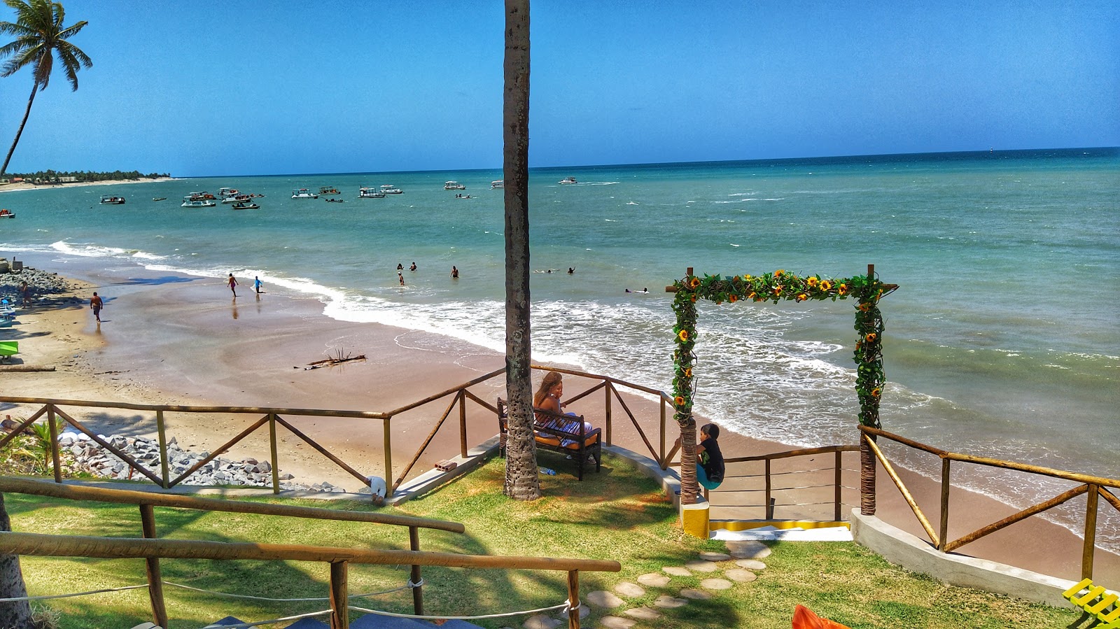 Photo de Praia de Maracajau avec rivage droit, long