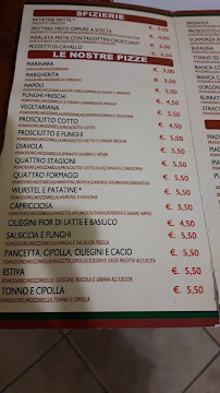 Pizzeria Pizzeria Mediterranea à Lecce (le menu)