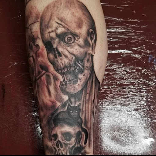 Explore patriotic forearm tattoo ideas, creative tattoo ideas in El Paso, available at Pumping Ink Tattoo Parlor