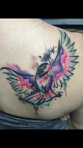 Explore ghost tattoo ideas, creative tattoo ideas in Rockford, available at Euro Tattoo