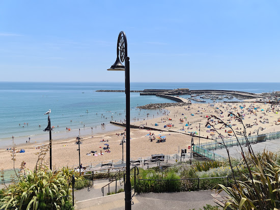 Lyme regis beach