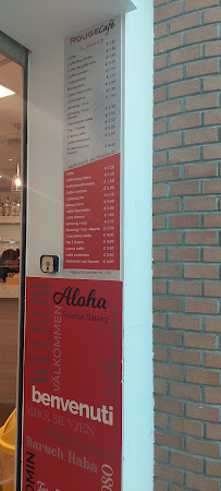 Menu du Café Rouge à Taggia