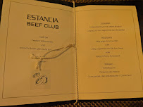 Restaurant de grillades à l'américaine Estancia Beef Club à Dresden (la carte)