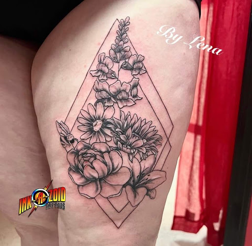 Explore tattoo chest ideas, creative tattoo ideas in Kingsport, available at Ink-a-zoid Tattoos & Piercings