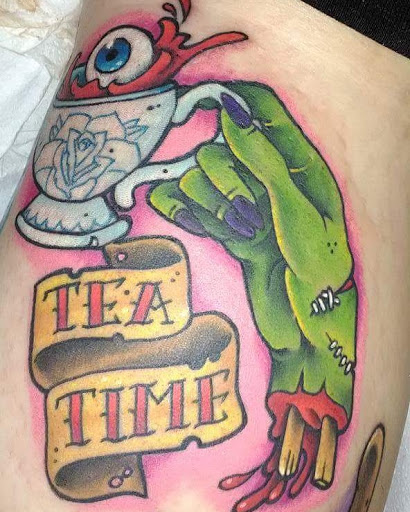 Explore spinal tattoo ideas, creative tattoo ideas in Santa Fe, available at The G Spot (I.P.Ink)