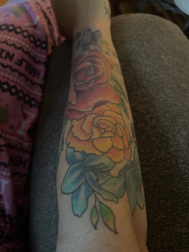 Explore ac dc tattoo ideas, creative tattoo ideas in Logan, available at 44th Street Tattoo & Piercing