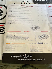 Édito Restaurant Dijon à Dijon menu